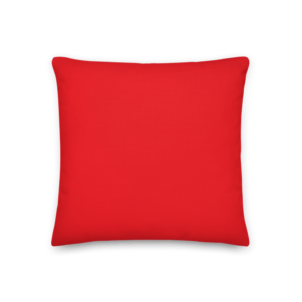 Negative Vibes Protection Pillow with Beautiful Evil Eyes (Red) - Happiest Shop Ever