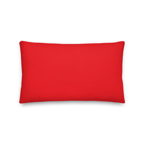 Negative Vibes Protection Pillow with Beautiful Evil Eyes (Red) - Happiest Shop Ever