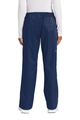 AHS Varsity Cheer Flare Leg Cargo Pant with Red Falcon Decoration
