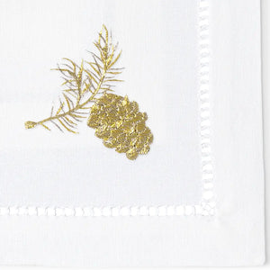 Cocktail Napkin - Pinecone