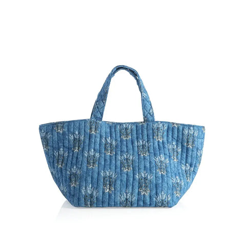 Liberty Top Handle Tote, Blue