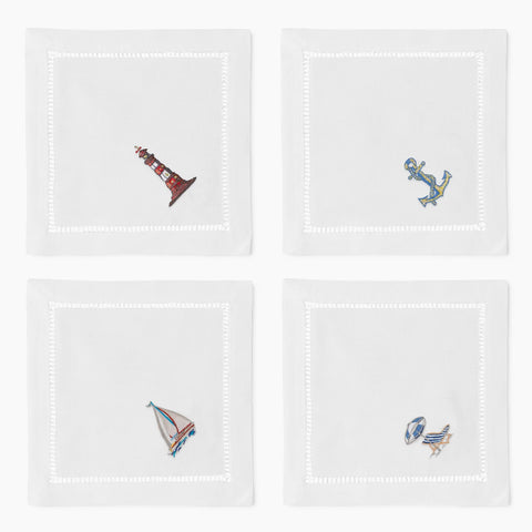 Cocktail Napkin - At the Beach