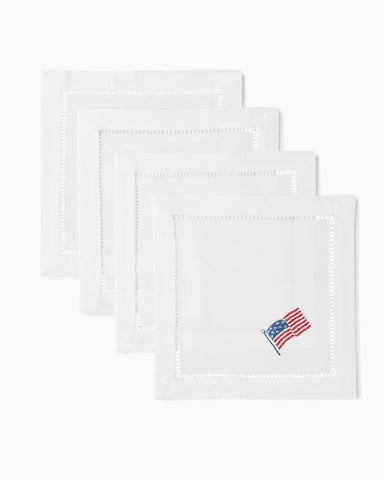 Cocktail Napkin - Stars & Stripes