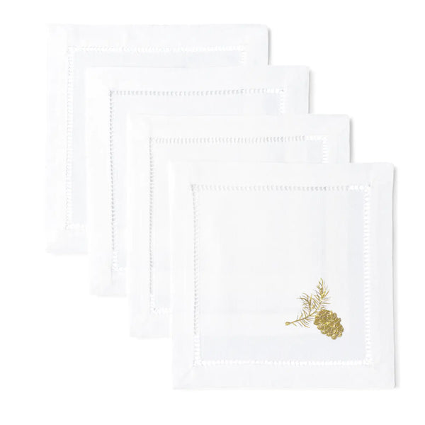 Cocktail Napkin - Pinecone
