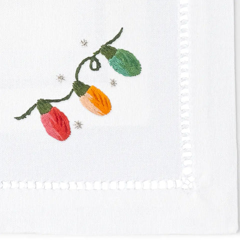 Cocktail Napkin - Holiday Lights