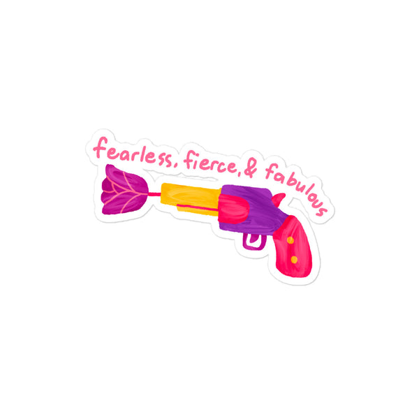 She.Work Collection | Fearless Fierce Fabulous Sticker