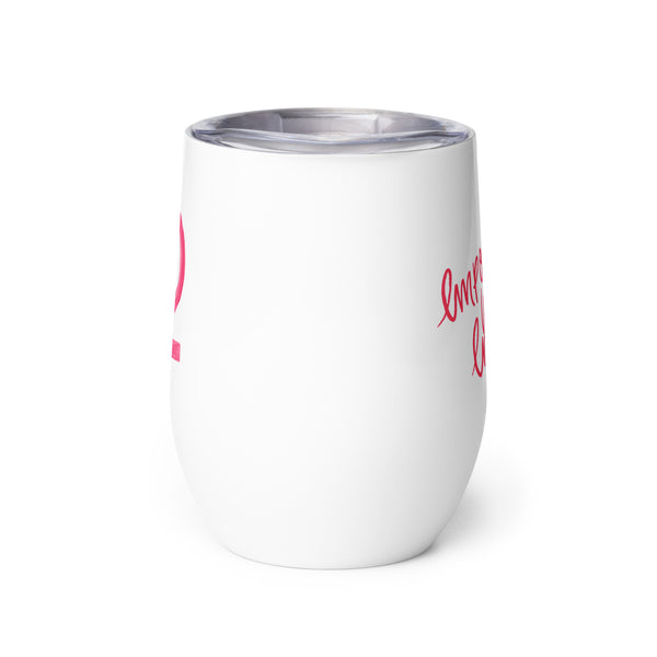 She.Work Collection | Empowered Women Empower Women Wine Tumbler (12 oz)