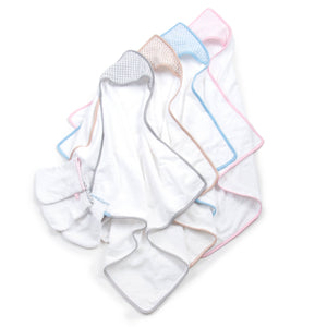 Monogrammed Hooded Baby Towel & Wash Cloth Set