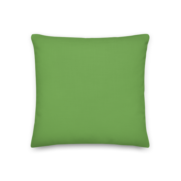 Greek Key Pillow (Green)