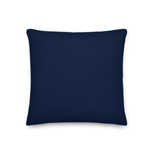 Greek Key Pillow (Navy)