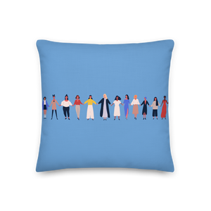 Stronger Together | Pillow (Blue)