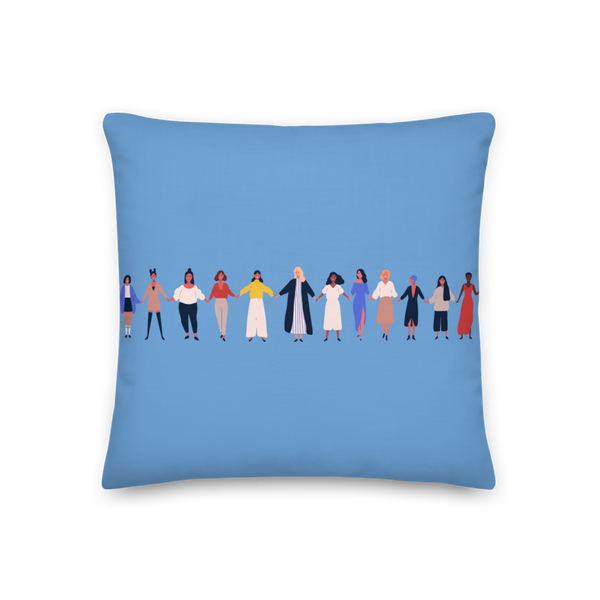 Stronger Together | Pillow (Blue)