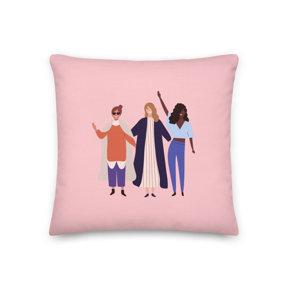 Stronger Together | Pillow (Pink)