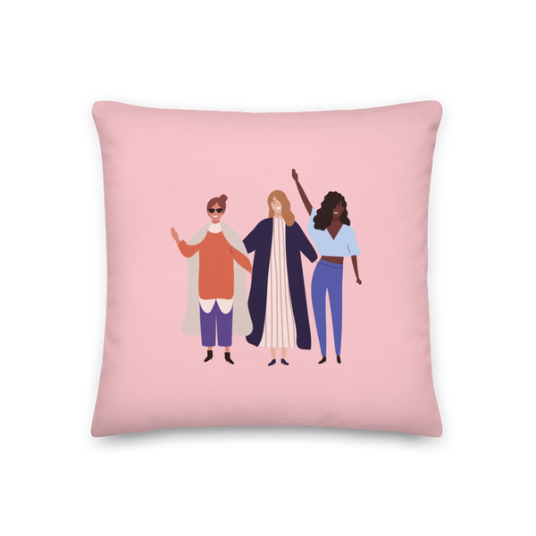 Stronger Together | Pillow (Pink)