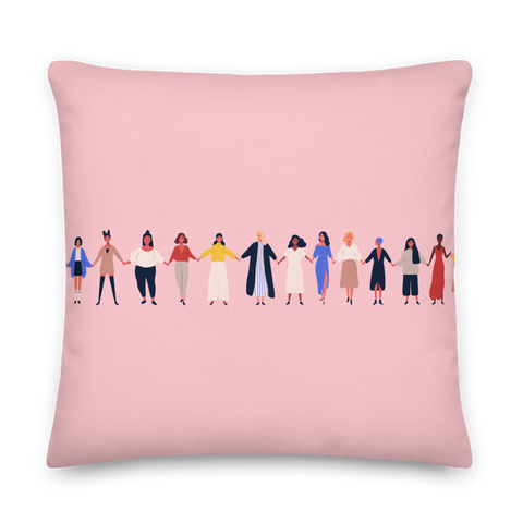 Stronger Together | Pillow (Pink)