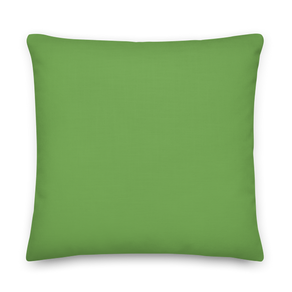 Greek Key Pillow (Green)