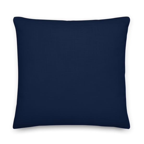 Greek Key Pillow (Navy)