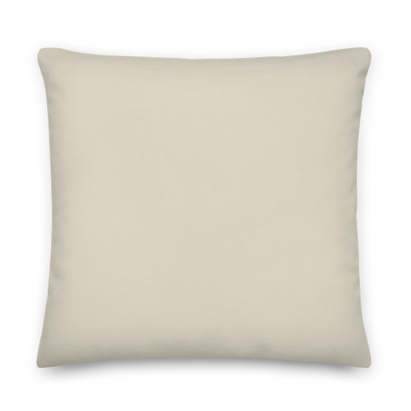 Staffordshire Dogs Pillow - Beige