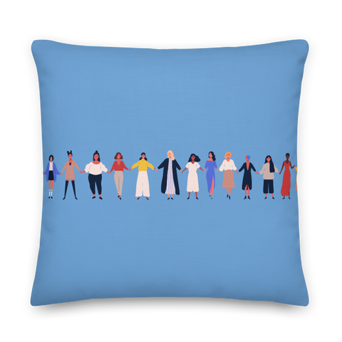 Stronger Together | Pillow (Blue)