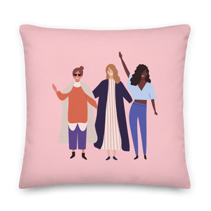 Stronger Together | Pillow (Pink)