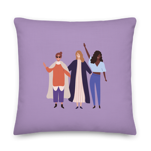 Stronger Together | Pillow (Purple)