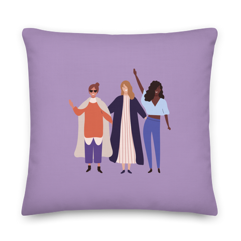 Stronger Together | Pillow (Purple)