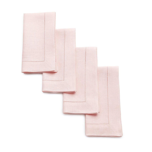 Monogrammed Hemstitched Dinner Napkins (10 Colors) - Happiest Shop Ever