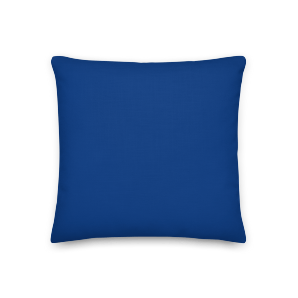 Negative Vibes Protection Pillow with Beautiful Evil Eyes (Navy) - Happiest Shop Ever