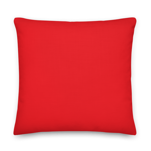 Negative Vibes Protection Pillow with Beautiful Evil Eyes (Red) - Happiest Shop Ever